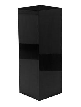 Deco wooden column highshine black